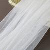 Vestido Completo Plateado Listo para Usar con Puntos Dorados Metálicos, Tela de Malla para Accesorios de Ropa, Ropa Infantil, Vestidos de Novia, Malla para Fondos de Escenario