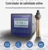 Controlador de salinidade online JY-Na100 monitor de salinidade de salmoura saturada mensurável salinômetro de água do mar
