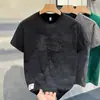 Camiseta de Manga Corta Estilo Japonés 2025 para Hombre Verano Nueva Cuello Redondo Estampada Top Moda de Marca Holgada Versátil Camiseta de Media Manga