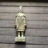 Guerreiros de Terracota Artesanato em Resina Enfeites, Lembranças Turísticas de Xi'An, Miniaturas de Oficiais de Qin Shihuang, Presentes Culturais e Criativos
