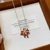 Conjunto de Joias Fogos de Artifício Banhado a Ouro Real 18K com Zircônia, Brincos e Colar Modernos e Exquisitos, Joias de Luxo Leve e de Alta Qualidade para Mulheres