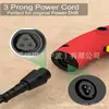 Cabo de Alimentação para Ferramenta Elétrica 16 AWG SJO 3 Fios 125 Volts com Trava Rápida para Tiantai