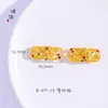 Larga duración no se decolora Oro Vietnamita accesorios diy anillo esmerilado hebilla de anillo hebilla de pulsera material de joyería de torsión manual Mujeres