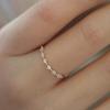Anel de prata esterlina 925 estilo francês com zircônia microincrustada e design de nicho para mulheres, anel de dedo com estampa de comida, moderno