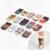 Fundas para Patas de Mesa Tejidas Fundas Protectoras para Pomos de Puerta Dibujos Animados Antideslizantes Lana Engrosada Patas de Silla Resistentes al Desgaste Almohadillas Protectoras para el Hogar