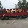 Mezcladora de concreto móvil de estructura compacta para minería MJZC-150 mezcladora de concreto para mina de carbón