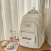 Nueva Mochila Escolar de Gran Capacidad para Estudiantes de Secundaria y Preparatoria, Mochila Japonesa Estilo Ins Femenina, Mochila de Viaje Simple de Moda