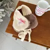 Orejeras de Invierno Nuevas Yipan para Niños Estilo Ins Niñas Encaje Encaje Tejidas Engrosadas Cálidas Orejeras para Bebé Venta al por Mayor