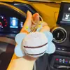 Llavero de Muñeca de Peluche de Dibujos Animados Lindo Colgante de Llave de Abeja Celebridad de Internet Llavero para Bolso Lindo