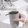 Copo para Enxaguante Bucal de Aço Inoxidável 304, Design Simples e Sofisticado, Copo para Escova de Dentes e Beber, À Prova de Mofo e Ferrugem, Copo para Enxaguante Bucal Infantil