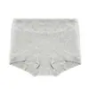 Cueca Boxer Feminina Sem Costura Tipo A 100% Algodão, Não Aperta, Antibacteriana, Cintura Média, Algodão de Fibra Longa 60 Fios