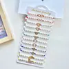 Amazon Venda Quente Transfronteiriça Pulseira de Liga Metálica Multicor Pintura a Óleo Borboleta com Contas de Cristal Pulseira de Amizade Desenho Animado Menino Menina
