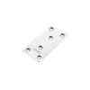 Soporte de Ángulo Reforzado de Acero Inoxidable 304 Forma de L Conector de Fijación de Ángulo Recto Soporte de Estante Pie Recto Pie en Forma de I Ferretería para Muebles