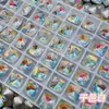Joias para Nail Art Quadradas Grossas de Canto Reto, Diamante Colorido Multifacetado Brilhante com Fundo Pontiagudo, Acessórios de Unha de Diamante Quadrado Grande de 10mm