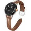Adecuado para Correa de Google Watch, Correa de Cuero para Mujer de Cintura Pequeña para Google Pixel Watch4