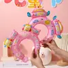 Diadema del Día del Niño para Niños de Preescolar Duoyang, Pequeños Regalos de Inscripción para que los Niños se Tomen Fotos y Decoren Escenas del Salón de Clases con Globos