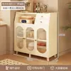 Gabinete de Vestíbulo, Aparador de Comedor, Vitrina de Té de Pared para Sala de Estar, Gabinete Lateral, Estante Multifuncional para Almacenamiento de Utensilios de Cocina