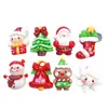 Série de Natal Boneco de Neve Floco de Neve DIY Cola Cremosa Furo Fivela de Sapato Grampo de Cabelo Patche para Geladeira de Carro Elétrico Material