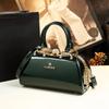 Bolso de Charol Modelo Nuevo 2024 Bolso de Mano de Charol Bolso para Mujeres de Mediana Edad Bolso para Mamá Bolso de Hombro Único Cruzado Moda para Mujer Bolso de Viaje