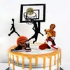 Pastel Pastel NBA Pastel Decorativo Vestido de Pastel Tenis Decorativos Miembros del Equipo Amor Calzado Deportivo Tarjeta Dios Masculino Enchufe de Postre