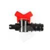 Conector de Cierre para Tubería de Riego por Goteo Personalizado Válvula Recta de Paso 16/20/25 Válvula para Cinta de Riego por Goteo Válvula de Interfaz de Cierre para Riego por Goteo