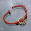 Pulsera de Cuerda Roja Año del Dragón 2025 Año del Zodíaco para Hombres y Mujeres Pulsera Roja Trenzada Regalo Venta al por Mayor