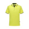 Polo de manga corta con solapa de seda de hielo de verano para hombre, camiseta personalizada, ropa de trabajo, camiseta publicitaria personalizada, impresión al por mayor