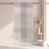 Comércio Transfronteiriço|Cachecol Xadrez de Imitação de Mohair de Alta Qualidade|Xadrez de Acrílico Quente para Outono e Inverno|Suporta Personalização de Logo