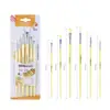 Giorgione Set Completo de Pinceles para Acuarela Altamente Absorbentes Pincel para Pintura al Óleo Pincel para Gouache Material de Pintura Acrílico Nylon Pelo Pintura