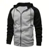 Abrigo nuevo transfronterizo de otoño e invierno para hombre europeo y americano, suéter de manga raglán de moda a juego, top deportivo informal para hombre