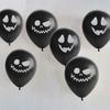 Balão de Halloween Transfronteiriço Coluna Luminosa Decoração Ornamentos Abóbora Morcego Aranha Filme de Alumínio Látex Fato de Balão