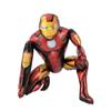 3d pequeno tridimensional montagem homem de ferro homem-aranha alumínio filme balão crianças desenho animado atacado alumínio folha brinquedo balão