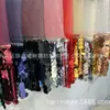 Lentejuelas redondas grandes borla 33CM ancho malla base lentejuelas escamas de pez accesorios vestuario escenario venta al por mayor