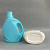 Atacado do Fabricante Garrafas de Detergente para Roupa de 2L, Garrafas Plásticas para Amaciante de Tecido, Recipientes Vazios de 2kg para Detergente para Roupa