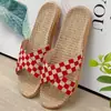 Nuevas Pantuflas de Lino sin Cordones de Verano, Zapatos de Viscosa Listos para Usar con Suela Ligera para Mujer, Sandalias y Pantuflas Talla Única para Pareja al por Mayor