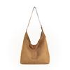 Vintage Casual Commuter Grande Capacidade Bolsa Feminina 2025 Nova Outono e Inverno Camurça Bolsa Tote Simples Bolsa de Ombro Portátil