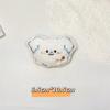 Ornamentos de Cabeça de Boneca de Pelúcia de Desenho Animado Estilo Japonês, Urso Cookie, Coelhinho, Cachorrinho Branco, Pingentes para Bolsa de Estudante, Pequenos Presentes de Papelaria