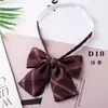 Gravata Borboleta Sem Nós Estilo Japonês Uniforme JK Estilo Preppy Flor de Colarinho para Estudante Feminina Camisa Estilo K Acessórios Fofos de Roupa de Marinheiro