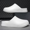 Pantuflas Hombre Comercio Exterior talla grande 2025 Impermeables a Prueba de Aceite Zapatos de Chef Moda para Hombre y Mujer Zapatos de Enfermera Sandalias de Trabajo