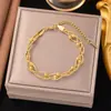 [Collar + Pulsera] Estilo Francés Ins de Lujo Accesible Cadena para Clavícula de Corazón Estilo Dulce Collar de Acero de Titanio con Borla de Corazón de Melocotón para Mujer