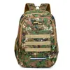 Mochila de Hombro Doble Engrosada Camuflaje para Senderismo al Aire Libre Verano 2026 Nueva Mochila de Viaje de Gran Capacidad Estudiante Universitario Doble Hombro