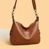 Bolso de Mujer Estilo Nuevo 2026 Bolso Cruzado para Mujer de Moda Gran Capacidad Bolso para Madre de Mediana Edad Bolso de Hombro Único Elegante de Moda para Mujer