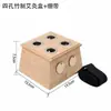 Caja de moxibustión de bambú, dispositivo de moxibustión portátil, dispositivo de moxibustión para uso doméstico, instrumento de fumigación para todo el cuerpo, palillo de moxa, caja de moxibustión portátil