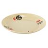 Plato de melamina para buffet de hotel y restaurante, plato redondo de plástico para cocinar, imitación de porcelana, plato para comida rápida, vajilla comercial