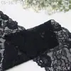 Ribete de Encaje Clásico Tanglong con Patrón de Rosa No Elástico, Accesorios de Ribete de Encaje para Manualidades para Ropa Interior y Ropa