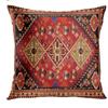 Novo Produto Amazon Capa de Almofada Indiana com Estampa de Linho para Diwali Decoração Especial de Feriado para Sofá Venda Direta da Fábrica