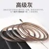 Pulseira de calcedônia de gelo selecionada cuidadosamente para atacado, pulseira de ágata para mulheres, anel pequeno empilhado com tiras finas, pulseira de luar branco, estilo antigo