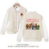 Abrigo para niños ROBLOX, Primavera y Otoño, Nuevo estilo coreano, holgado para niños, Deporte, Béisbol, estilo occidental, prenda superior, otoño