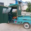 Toldo para Triciclo Eléctrico, Cortina para Parabrisas Delantero, Toldo para Vehículo de Reparto, Cortina de Lluvia, Cortinas para Puertas Izquierda y Derecha, Toldo Delantero, Cortinas Laterales