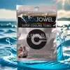 Toalla Deportiva Fría Absorbe el Sudor, Toalla Fría para Correr y Fitness, Limpia el Sudor en la Muñeca, Secado Rápido, Toalla de Hielo Refrescante de Seda de Hielo